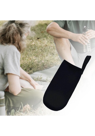 Dolıty 550ml Su Şişesi Tutucu Kovanı Neopren Siyah Siyah