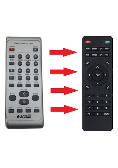 Speeduf Arçelik Beko Hps-110 Hps-160 Ses Sistemi Kumandası