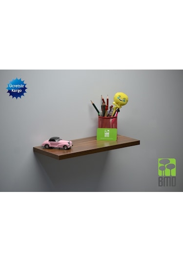 Peakdizayn Tekli Duvar Rafı 70 Cm Farklı Renk