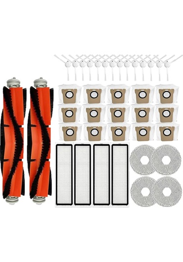 Xiaaokeji Xıaomı Mijia Omni 1s B116 X10+ Ana Yan Fırça Filtre Toz Torbası İçin