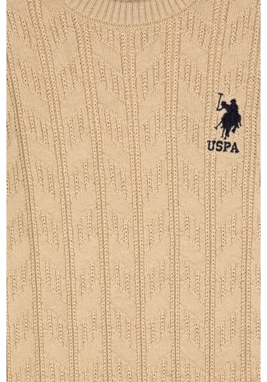 U.s. Polo Assn. Erkek Çocuk Kum Kazak /triko 50315638-vr085 Kum