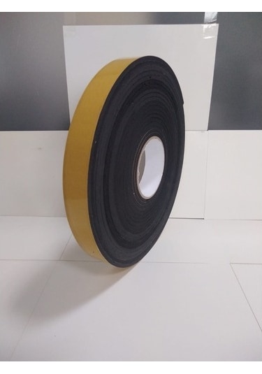 Contacall Yapışkan Kapı Pencere Bandı Kapı Pencere Süngeri Eva 5Mmx30Mm Siyah-10 M