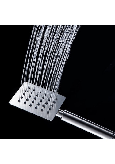 Fause Sürgülü Duş Seti Çelik Başlık Kss104 Krom