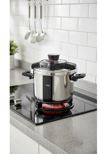Taç Fastcook Düdüklü Tencere 6 Litre Çok Renkli