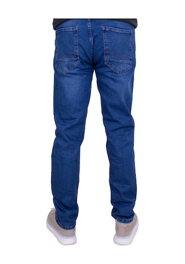 Twister Martin 744-01 Mavi Normal Bel Normal Paça Erkek Jeans Pantolon Mavi