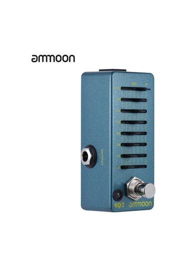 Ammoon Eq7 Mini Gitar Ekolayzer Efekt Pedalı 7-band I2585