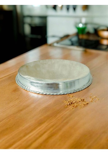 Modabakir Yuvarlak Fırın Tepsisi Bakır Premium Model:45658987 Gri