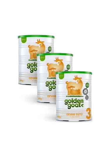 Golden Goat 3 Bebek Devam Sütü 400 G 3 Adet