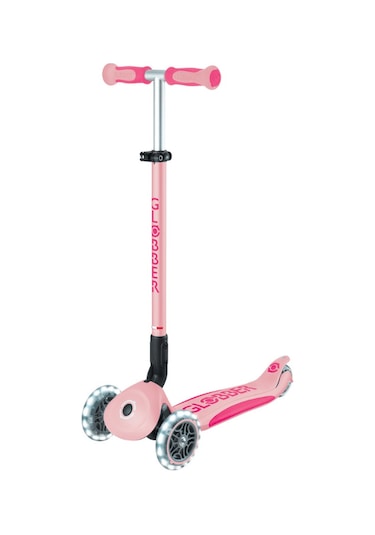 Globber Go Up Deluxe Işıklı Scooter - Pastel Pembe pembe