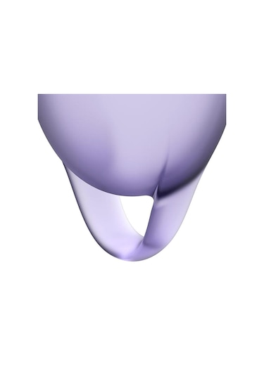 Satisfyer Feel Confident Menstrual Cup Lila