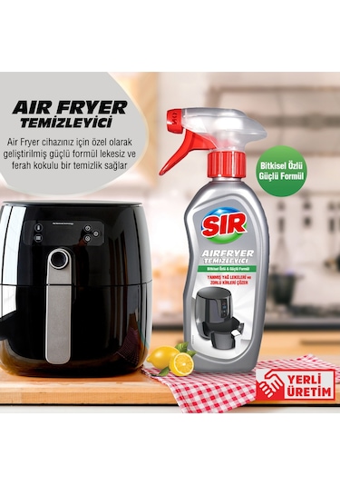 Sır Bitkisel Özlü Airfryer Temizleyici 250 ML