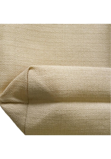 Keten Görünümlü Körüklü Kadın Kol Ve Omuz Çantası Krem-1408