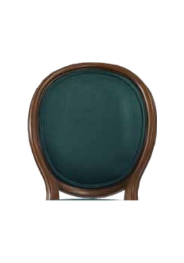 Bengimobilya Sandalye Zus016 Madalyon Model Kayın Ince Torna Aslan Ayak Parla