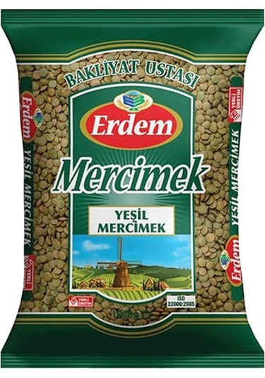 Yeşil Mercimek 1 Kg X4 Adet Çorba Ve Yemekler İçin Pratik Ve Lezzetli