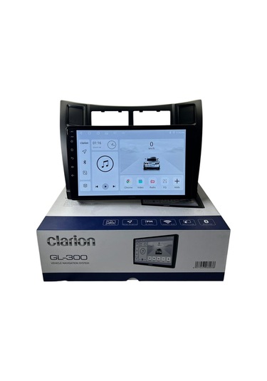 Toyota Yaris 2005-2009 Clarion 4-64 Tam Profesyonel Oem Multimedia 9"