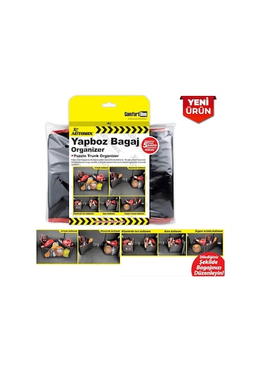Yapboz Bagaj Organizer Seti - Modüler Düzenleyici 39670
