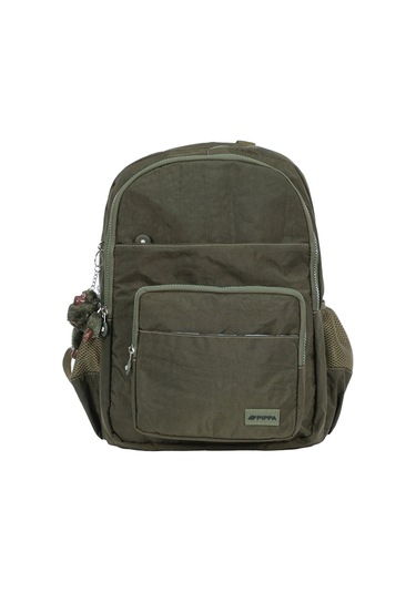 Pippa Koral Krinkıl Kumaş Kız Ve Erkek Çocuk Dört Bölmeli Okul Ve Günlük Sırt Çantası - Cnt8025-02 Çok Renkli