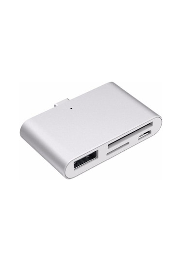 Type C Usb 3.1 Kart Okuyucu 4397A Sd Microsd Tf Hub All In Çeviri