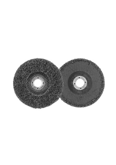 Singree Nilon 5'li Zımpara Diski 100mm 4 İnç - Açısal Zımpara İle Kullanım - Pas/kalıntı/saçak Kaldırıcı - Metal/ağaç/fiberglas İçin