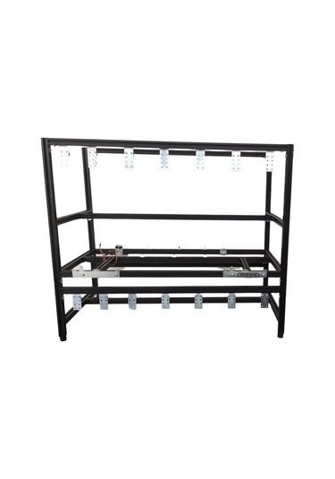 RigBu Sigma Mining Rig Kasası SB72BL 12 GPU