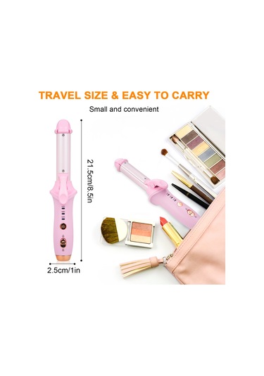 Moveevo Kablosuz Bukle Makinesi Şarj Edilebilir Modeller Pano Ev Zararsız Saç Düz Bukle Çift Kullanımlı Taşınabilir Bukle