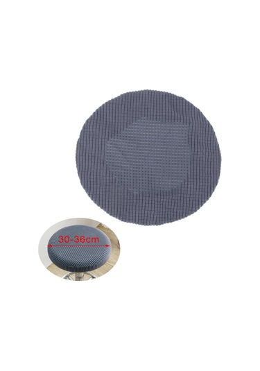 Suntek Magideal Bar Taburesi Kapakları Minderleri Dia.12 14" Mavi gri