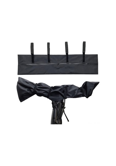 Samdoo Elektrikli Bisiklet Vites Koruması - Evrensel Kullanimlı Su Geçirmez, Toz Ve Yağmurdan Koruyucu, Oxford Kumaş, Hızlı Monte Eder, Kol Saati Ekranını Korur Siyah