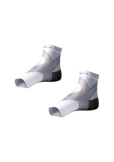 Siyah Ayak Bileği Brace Sıkıştırma Destek Kol Elastik Nefes Yaralanma Kurtarma İçin Eklem Ağrısı Sepeti Ayak Spor Çorapları