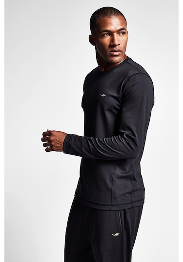 Lescon 22K-1038 İçlik Uzun Kol Üst Siyah