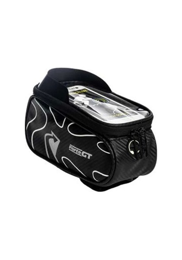 Xbyc 842 Bisiklet Kadro Üstü Çanta Siyah Gri Çok Renkli