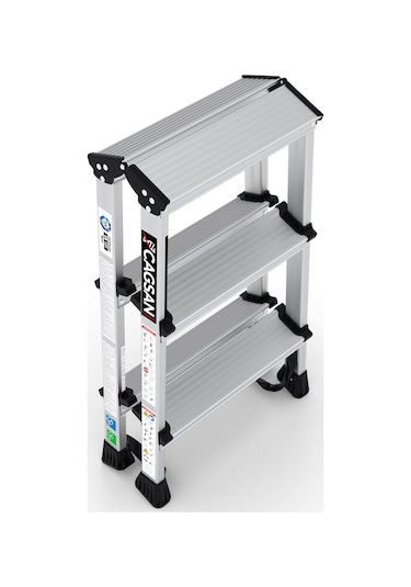 Çağsan OL3 3 Basamaklı Olimpos Çift Çıkışlı Merdiven