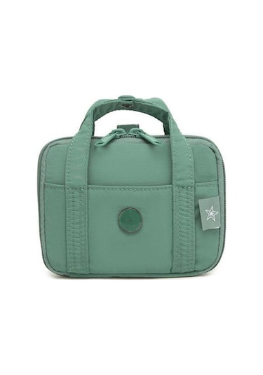 Smart Bags Mikro Poly Kumaş Askılı Mini Boy Kadın Cüzdanı 3346 Mint