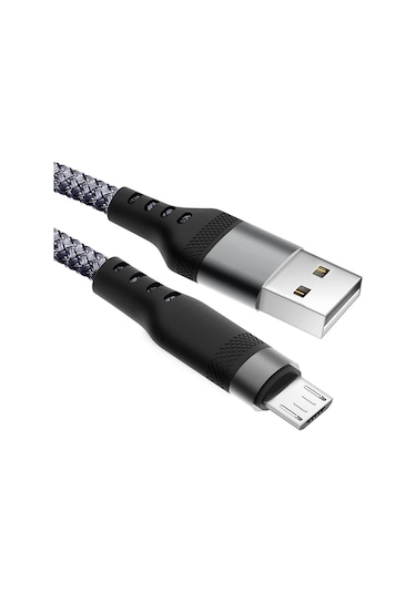 Nnbılı 6a Mikro Usb Hızlı Şarj Kablosu 1m-8m Xiaomi Redmi/Samsung Uyumlu Android İçinblack3m