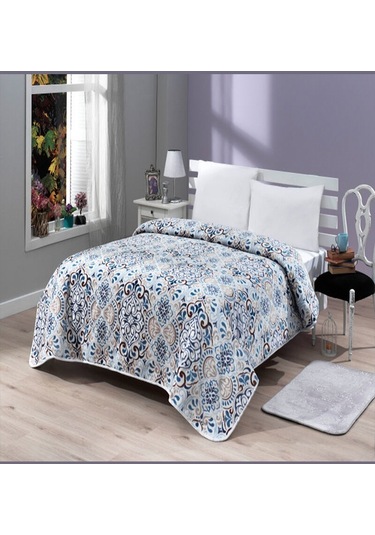 Mink Battaniye Lacasa 1097 Mavi Çift Kişilik Mavi