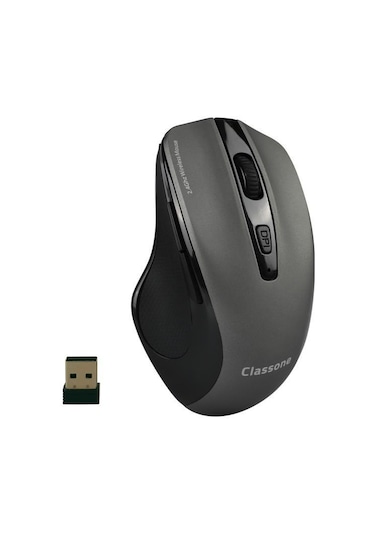 Classone WL600 Serisi Kablosuz Mouse -Siyah/Gri
