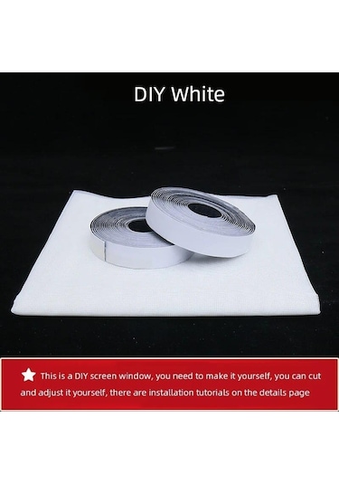 Beyaz Anti Böcek Pencere Teli Ayarlanabilir Dıy Pencere Net Anti Sivrisinek Tel Örgü Elek Koruyucular Hata Perde Anti Sinek Perde 1.5x2m