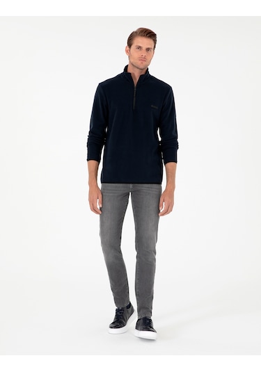 Pierre Cardin Erkek Lacivert Sweatshirt 50298973-vr033 Lacivert