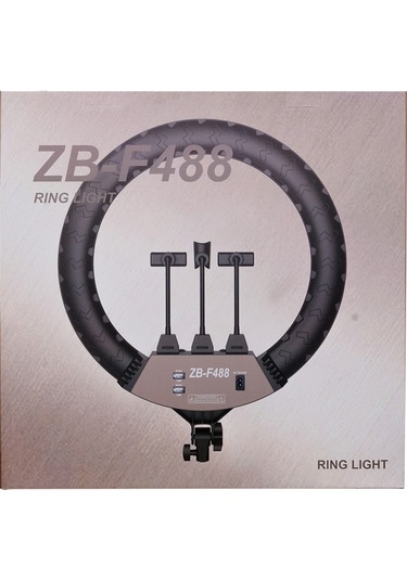 Nettech Zb-F488 Aliminyum Youtube-Tiktok-Makyaj 20 Inç Ring Light