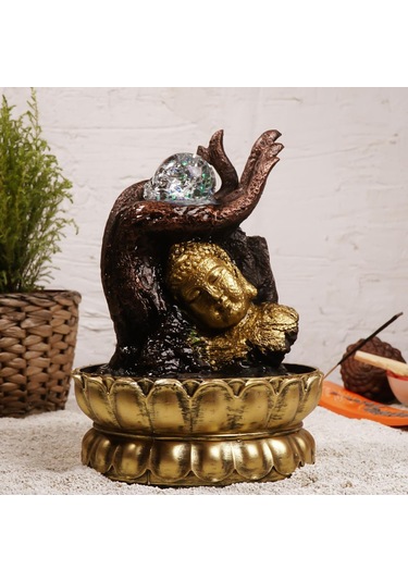 Zen Om & Buddha Temalı Su Şelalesi