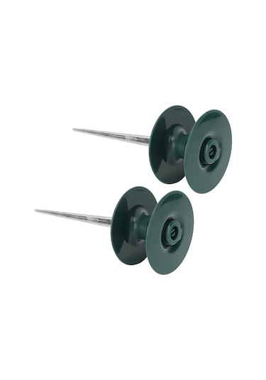 Kosona Bahçe Su Borusu Yönlendirici Çivi, Abs Ve Çinko Alaşımlı, Kayar Rulmanlı, Bitki Korumak, Kolay Kurulum, 2 Adet