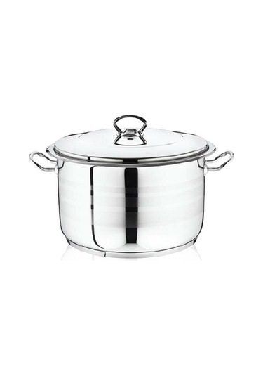 Safinox Flavia Çelik Derin Tencere 30x18 Cm - 12.7 Litre