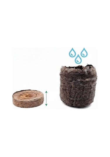 Hindistan Cevizi Torfu Tablet Cocopeat - 12 Adet 1
