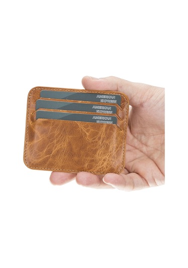 Toyigoo Toyigoo Pedro Slim Deri Kartlık V18 Taba