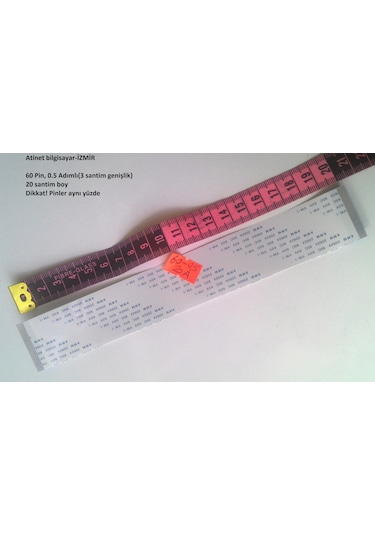 Piranha İndash Titan C Type Kafa Filmi Flex Kablo 60-0.5-20A