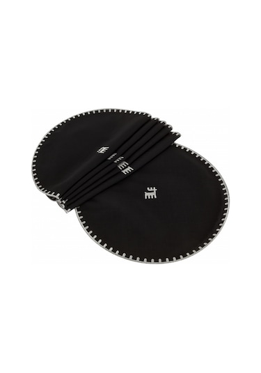 Karaca Home 50. Yıl Amerikan Servisi Siyah-Gümüş 6 Adet Siyah - Gümüş