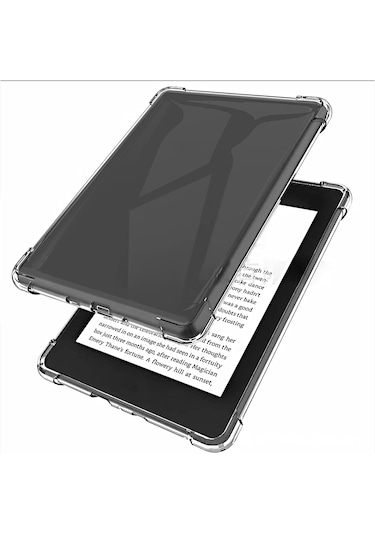 Amazon Kindle 12.nesil 7 Paperwhite E Kitap Okuyucu Şeffaf Kılıf
