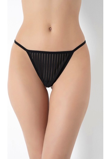 G-box 933 Kadın String Siyah