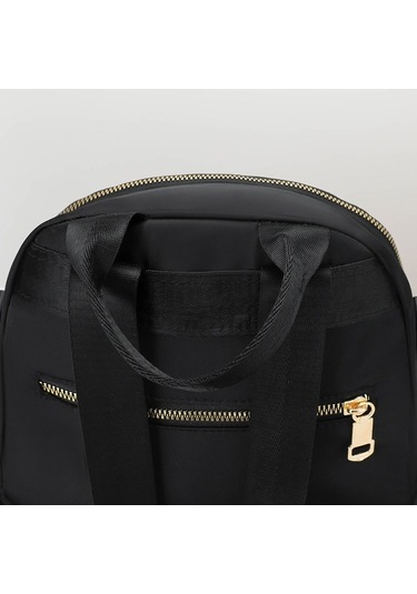 Leezsing Sırt Çantası Sınır Ötesi Tedarik Tezgahı Kadın Çantası Su Geçirmez Kompozit Kumaş Sırt Çantası Oxford Kumaş Kadın Çantası Siyah-142 Diğer