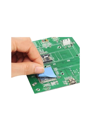 Wozlo 0 5mm 100x100mm Chipset Soğutucu Termal Pad Cep Telefonu Notebook Ps4 Ps5 Mavi 3 6w/m K