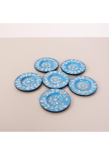 Pure Sedefli Bardak Altlığı 6'lı Set Diğer